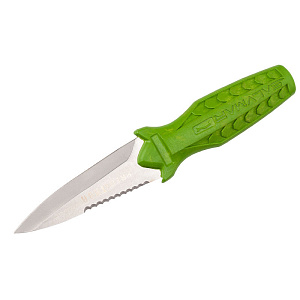 Нож подводный Salvimar PREDATHOR зеленый фото