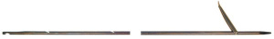 Фото гарпун tahitian из нержавеющей стали с трехгранным наконечником rockwell 200 кг, 1800, beuchat