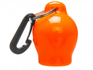 Фото держатель-защита загубника регулятора, с карабином для крепления к бсд, оранжевый,  ist