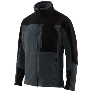 Фото куртка флисовая спортивная теплая сивера руян 2.1 порох/черная