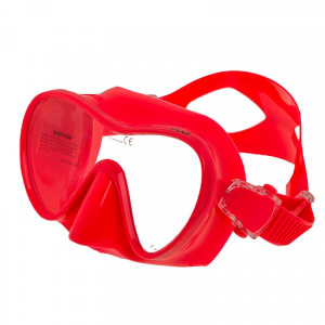 Фото маска подводная marlin frameless duo (красный силикон) red
