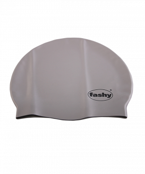 Фото шапочка для плавания fashy silicone 3040-12, силикон, серый