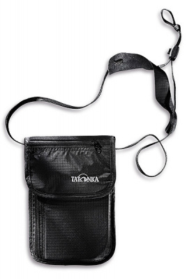 Фото кошелек tatonka skin neck pouch black