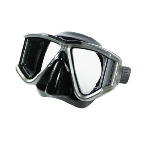 Фото akvilon maxima-4 маска для плавания, цвет прозрачный / черный