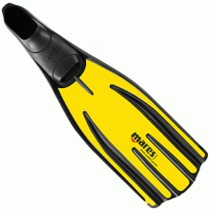 MARES AVANTI QUATTRO POWER Ласты для подводной охоты цвет желтый фото