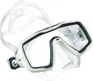 Фото маска подводная technisub ventura plus (прозрачный силикон) white arctic