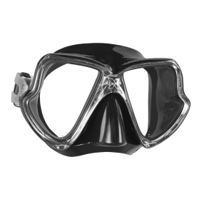 Фото маска для плавания mares wahoo, цвет черный