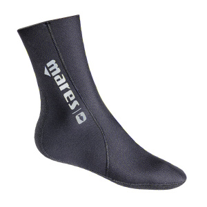 Фото носки mares flex, 5 мм, с двусторонним нейлоном, цвет черный