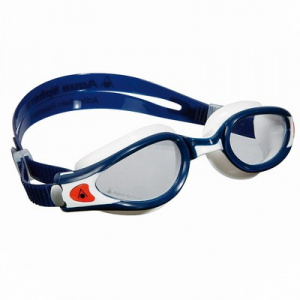 Фото очки для плавания aquasphere kaiman exo прозрачные линзы blue/white