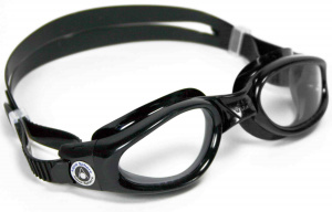 Фото очки для плавания aquasphere kaiman прозрачные линзы black