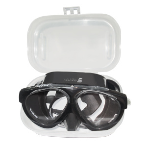 Фото маска для подводной охоты riffe mantis 5, цвет черный