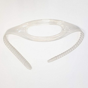 Ремешок для маски Tusa 3D прозрачный силикон фото