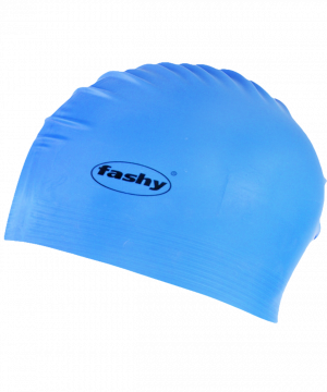 Фото шапочка для плавания fashy latex 3030-50, латекс, синий