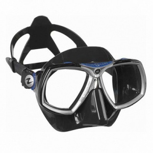Фото маска подводная technisub look-2 (черный силикон) blue