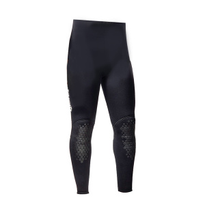Фото штаны короткие гидрокостюма для подводной охоты mares squadra 35, 3,5 мм, с открытой порой внутри, цвет черный
