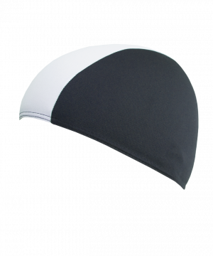 Фото шапочка для плавания fashy shot shape polyester 3241-22, полиэстер, черно-белый