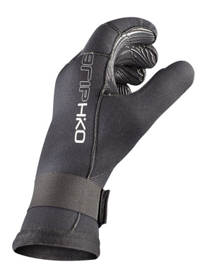 Фото перчатки для подводной охоты неопреновые hiko grip 3mm