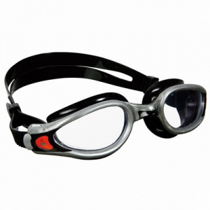 Фото очки для плавания aquasphere kaiman exo прозрачные линзы silver/black
