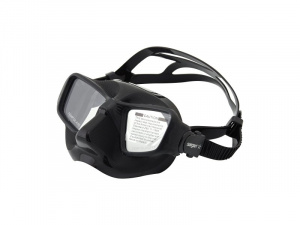 Фото маска подводная sargan катана (черный силикон) черная