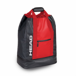 Фото сумка-рюкзак для бассейна head team duffle 44л цвет черно-красная