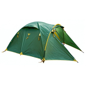 Фото палатка talberg сзеленая