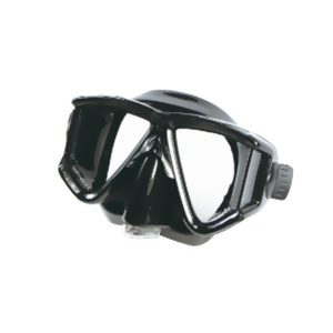 Фото akvilon maxima-4 dry маска для плавания с клапаном, цвет черный