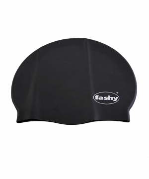 Фото шапочка для плавания fashy silicone 3040-20, силикон, черный