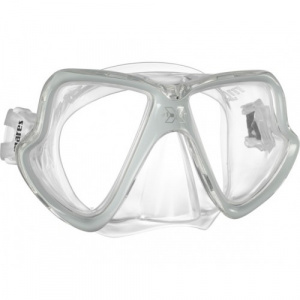 Фото маска для плавания детская mares x-vision mid,, цвет прозрачный / серый