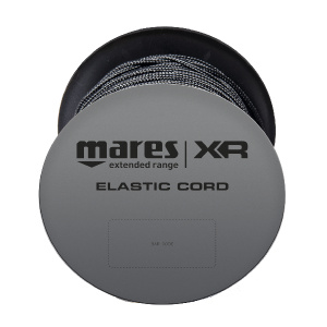 Фото шнур резиновый "венгерка" mares xr - 4мм, цв.черный