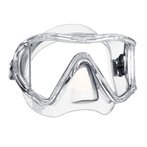 Фото маска для плавания mares i3 sunrise трёхстекольная, для широких лиц - ц.об.прозрачный, ц.р.прозрачный