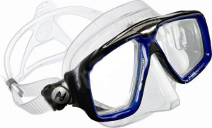 Фото маска подводная technisub look hd (прозрачный силикон) blue