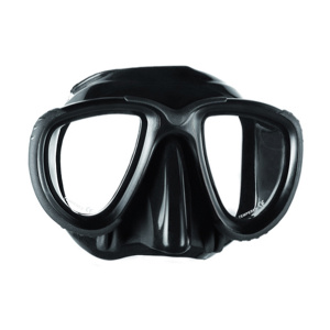 Фото маска mares tana, для подводной охоты и фридайвинга - ц.об.черный, ц.р.коричневый