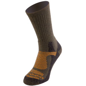 Фото носки сивера ногата хаки/оранжевые