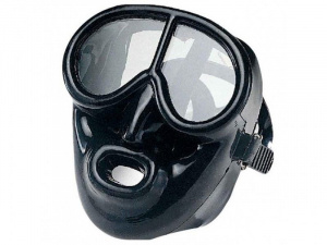 Фото маска пегас, полнолицевая, черный силикон ist