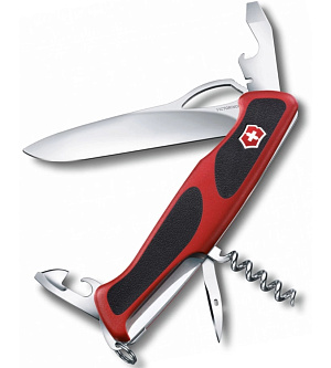 Нож Victorinox RANGERGRIP 61 красный/черный фото
