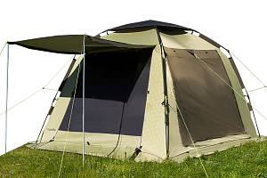 Тент - шатер World of Maverick FORTUNA 300 SOLAR CONTROL PREMIUM light tan/wood фото