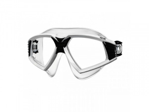 Фото очки seacsub sonic прозрачный силикон белый черный
