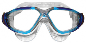 Фото очки для плавания aquasphere vista aqua/blue голубые линзы