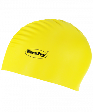 Фото шапочка для плавания fashy latex 3030-30, латекс, желтый