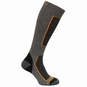 Фото носки сивера лысто серые/оранжевые