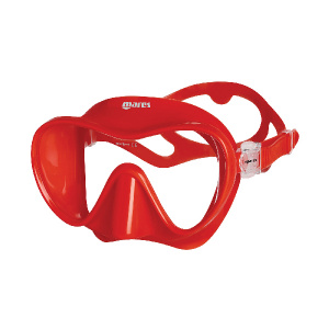 Фото маска для плавания mares tropical frameless, для взрослых - ц.обт.красный, ц.р.красный
