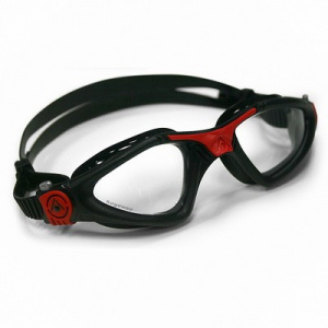 Фото очки для плавания aquasphere kayenne small прозрачные линзы black/red