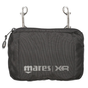 Фото карман дополнительный sidemount back pouch на молнии mares xr