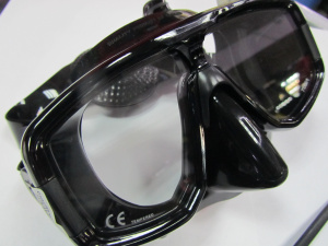Фото маска подводная tusa sport platina (черный силикон) black