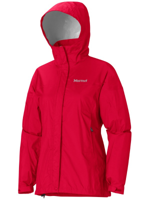 Фото ветровка мужская непромокаемая мембранная marmot precip jacket team red