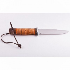 Фото нож альбатрос десант (нерж, береста)
