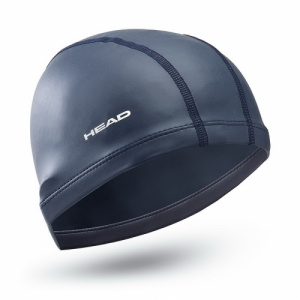 Фото шапочка для плавания head lycra silicone комбинированная, для тренировок цвет синий