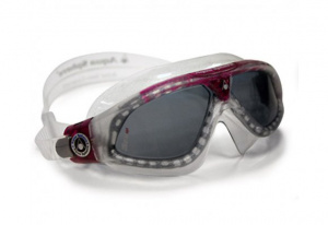 Фото очки для плавания aquasphere seal xp lady magenta/transp темные линзы
