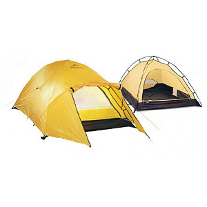Палатка Нормал ЛОТОС 3 желтая фото
