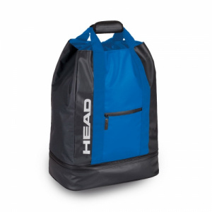 Фото сумка-рюкзак для бассейна head team duffle 44л цвет черно-голубой